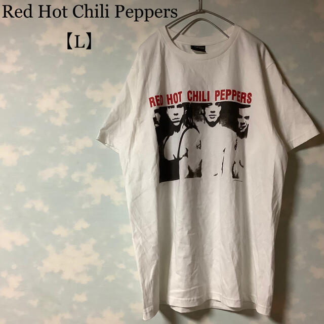 Tシャツ/カットソー(半袖/袖なし)Red Hot Chili Peppers バンドTシャツ 90s ロゴマーク