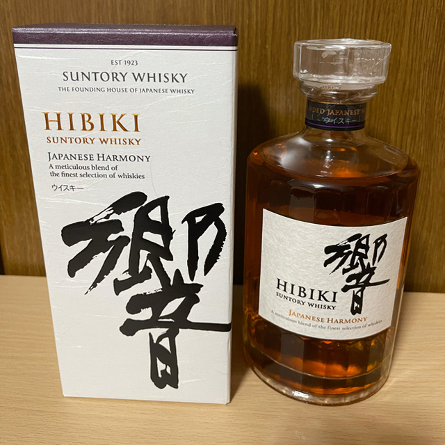 最愛飲料/酒売れ済銀座 響ジャパニーズハーモニー 700ml 箱あり 未開栓