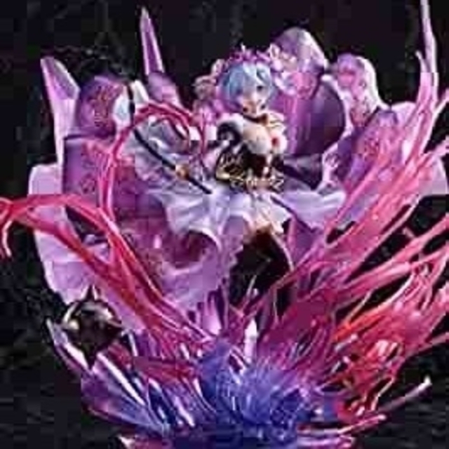 リゼロ 鬼レム -Crystal Dress Ver- 1/7スケールフィギュア ハンドメイドのおもちゃ(フィギュア)の商品写真