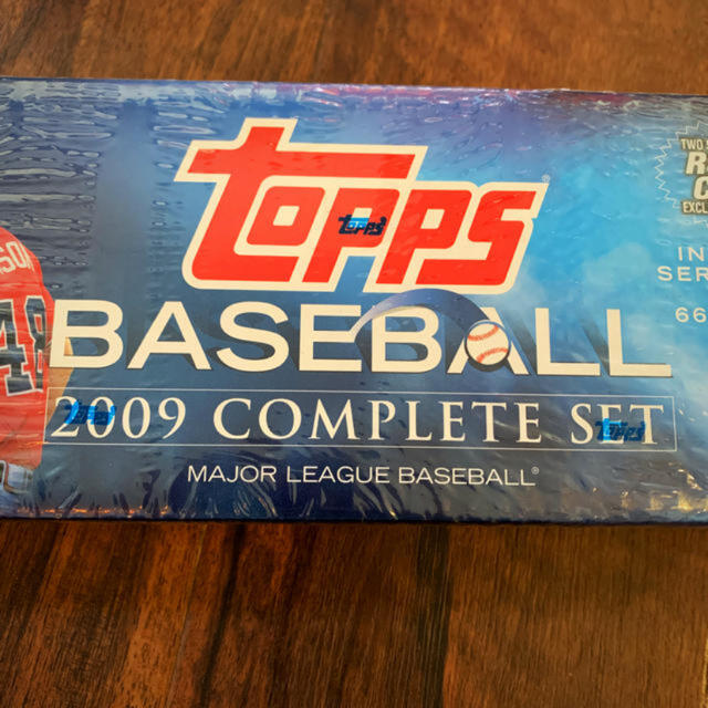 【送料込】Topps2009野球カードコンプリートセット！未開封トレーディングカード