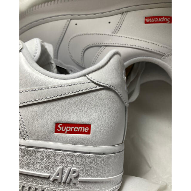 込・27㎝ Supreme x Nike Air Force 1 Low 白