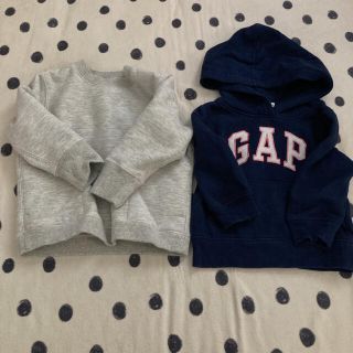 ムジルシリョウヒン(MUJI (無印良品))の最終値下げ⭐︎★無印リバーシブル トレーナー★GAP トレーナー　2点(トレーナー)