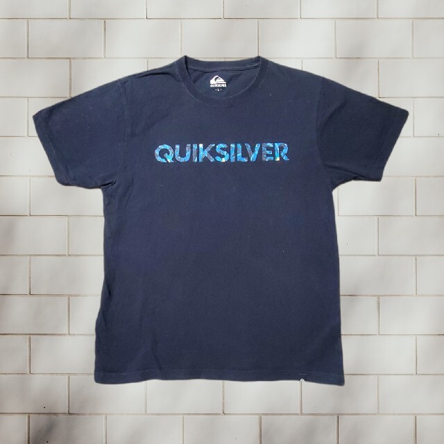 QUIKSILVER(クイックシルバー)のQUIK SILVER クイックシルバー Tシャツ 青 メンズのトップス(Tシャツ/カットソー(半袖/袖なし))の商品写真