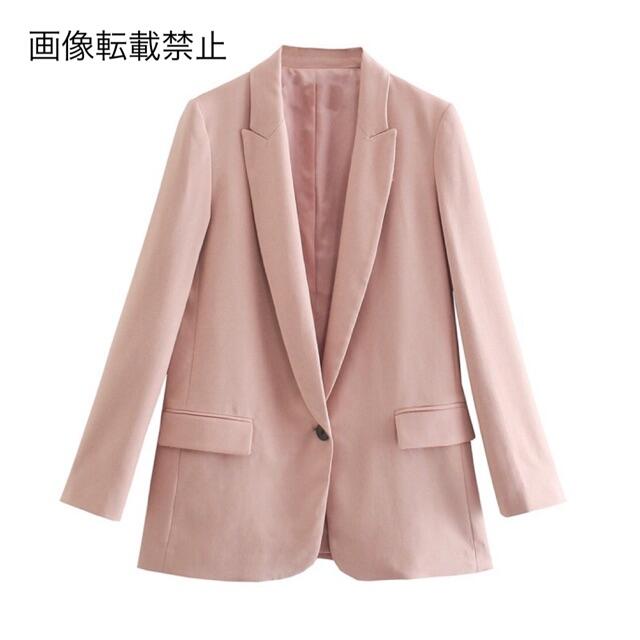 ZARA Pink テーラードジャケット