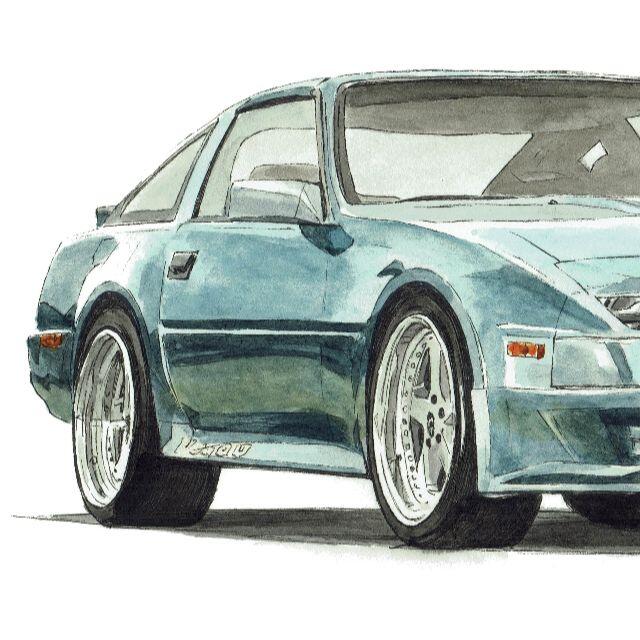 NC-773 300ZX Z31限定版画サイン額装作家平右ヱ門 3