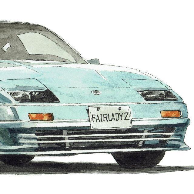 NC-773 300ZX Z31限定版画サイン額装作家平右ヱ門 4