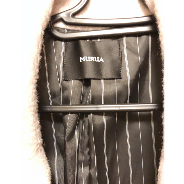 MURUA(ムルーア)のMURUA ムルーア コート アウター レディースのジャケット/アウター(ロングコート)の商品写真