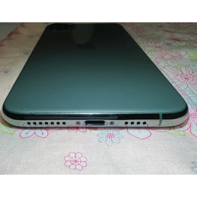 【特別価格】iPhone 11pro MAX 256G ミッドナイトグリーン
