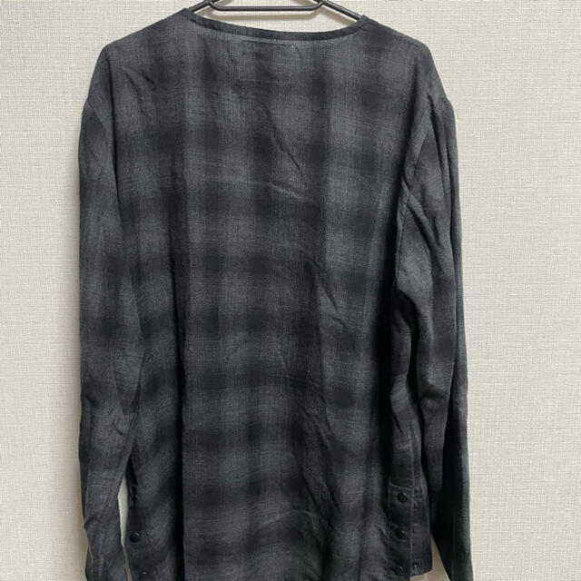 Jieda(ジエダ)のJieDa 15AW NEL FRAY PULL OVER" プルオーバーシャツ メンズのトップス(ニット/セーター)の商品写真