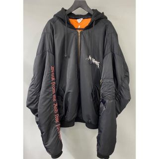 バレンシアガ(Balenciaga)のVETEMENTS TFD Bomber Jacket MH17JA12(ブルゾン)