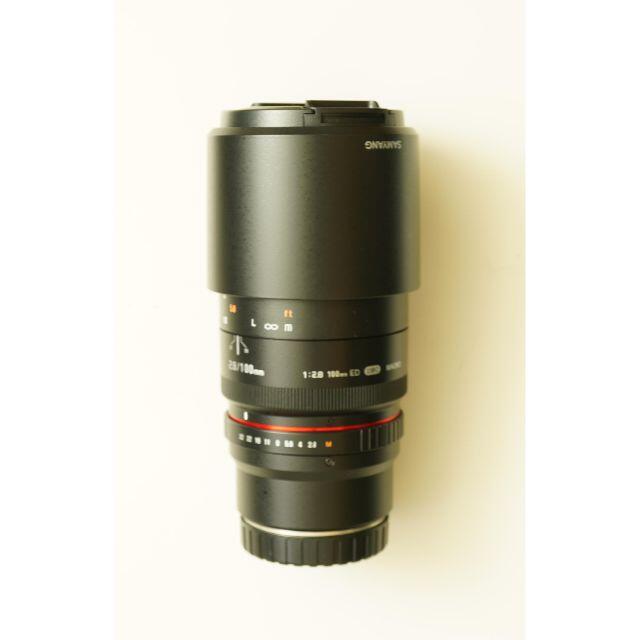 中古動作確認済み商品詳細100mm F2.8 ED UMC MACRO EF-Mマウント SAMYANG