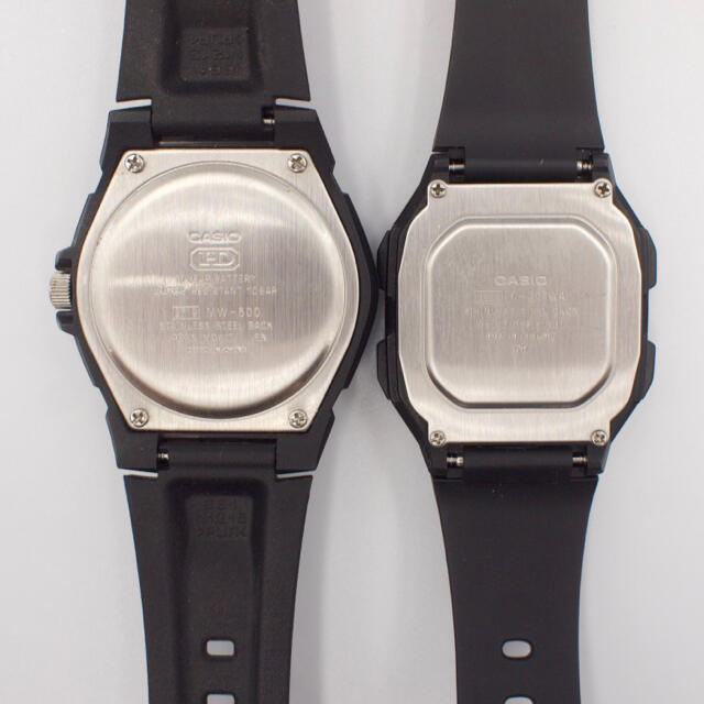 CASIO(カシオ)の【ちゃん様専用】チープカシオ F-201WA 腕時計  男女兼用 ブラック  メンズの時計(腕時計(アナログ))の商品写真
