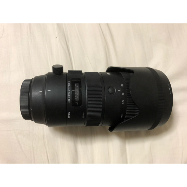 SIGMA(シグマ)のSIGMA 70-200F2.8 DG OS HSM/canon 中古美品 スマホ/家電/カメラのカメラ(レンズ(ズーム))の商品写真