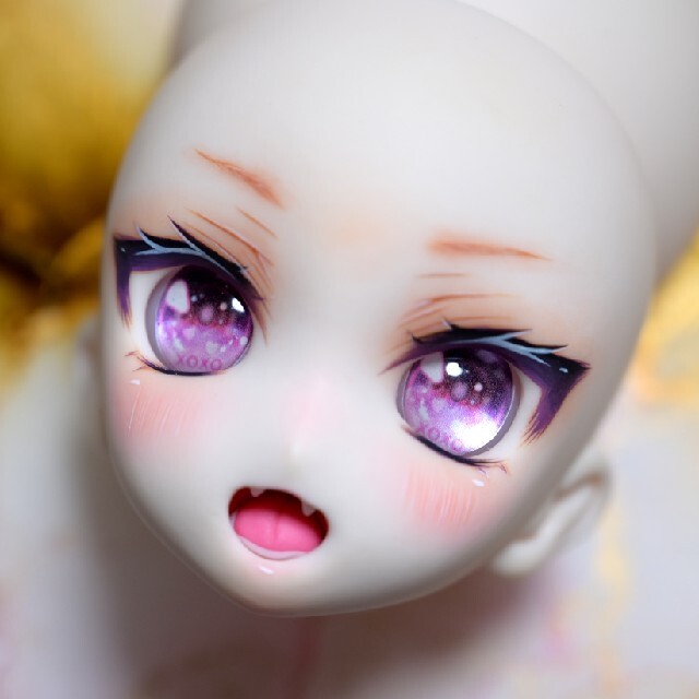 VOLKS(ボークス)のMDD DD ドルフィードリーム 20ミリ レジンアイ ピンクパープル ハンドメイドのぬいぐるみ/人形(人形)の商品写真