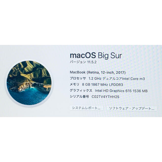 MacBook12インチ/2017/m3/8GB/256GB/ゴールド 3