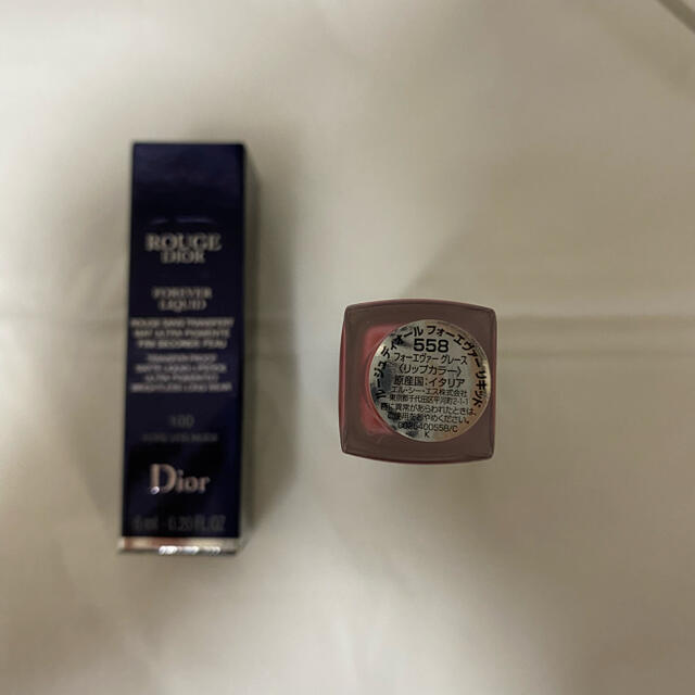 Christian Dior(クリスチャンディオール)のルージュ　ディオール　フォーエヴァーリキッド　558 フォーエヴァー グレース コスメ/美容のベースメイク/化粧品(口紅)の商品写真