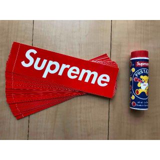 シュプリーム(Supreme)のSUPREME ボックスロゴステッカー20枚+シャボン玉セット(その他)