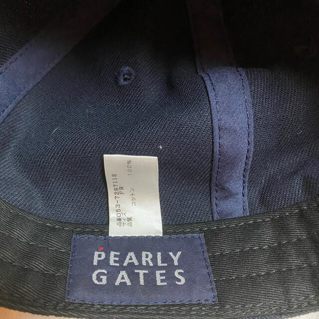 PEARLY GATES(パーリーゲイツ)のパーリーゲイツ キャップ ゴルフ メンズの帽子(キャップ)の商品写真