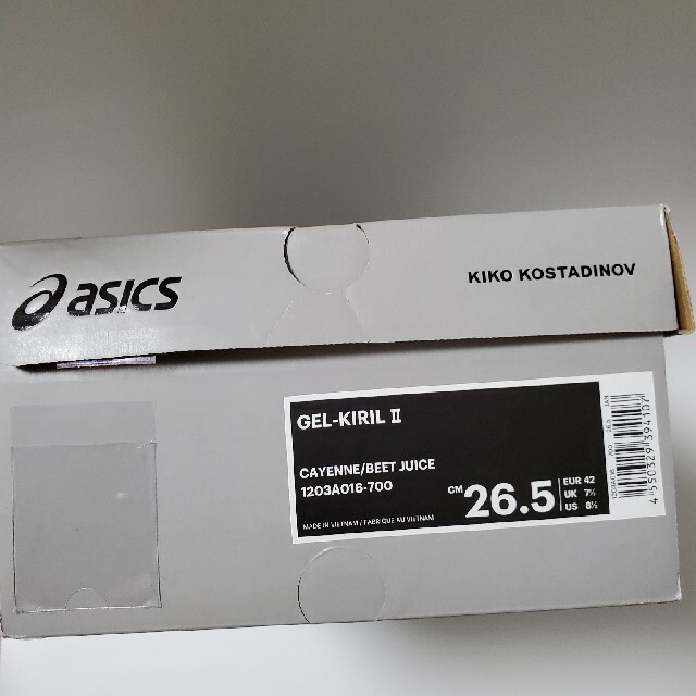 asics(アシックス)のASICS✕KIKO KOSTADINOV　GEL-KIRILⅡ メンズの靴/シューズ(スニーカー)の商品写真