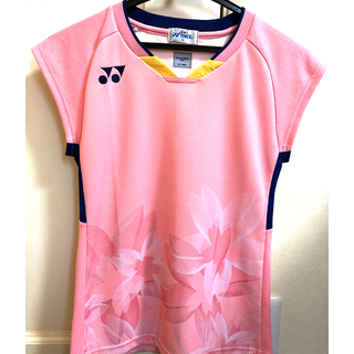 ヨネックス(YONEX)の🎀ミィモ様専用　バドミントン　レディース　ゲームシャツ　日本代表 ピンクM(バドミントン)