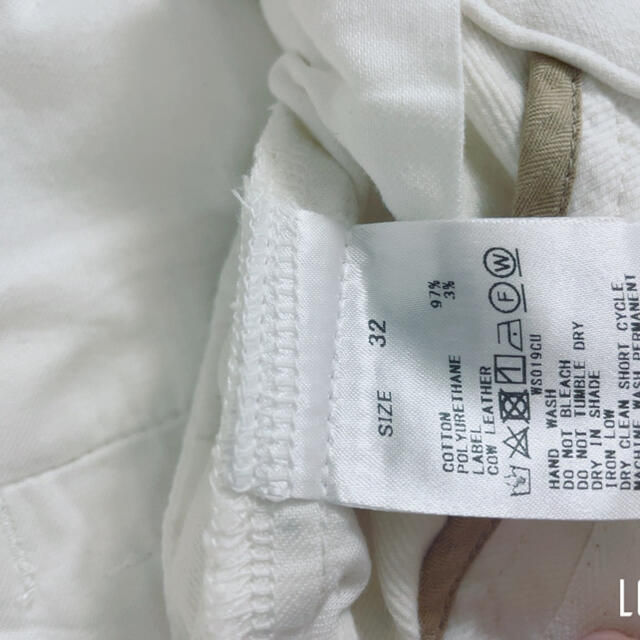 ギャルリービー 美品の通販 by sea|ラクマ コットンストレッチスリムパンツ 1度のみ室内着用 最新品お得