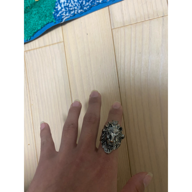 【希少】vintage animal tiger silver ring メンズのアクセサリー(リング(指輪))の商品写真