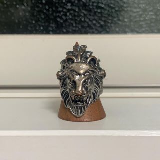 【希少】vintage animal tiger silver ring(リング(指輪))