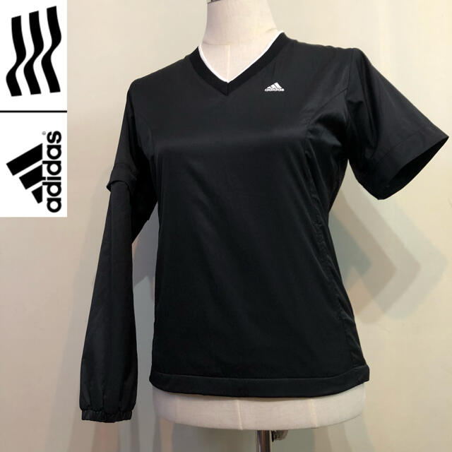 adidas - アディダスゴルフ◇プルオーバー 2way ジャケット