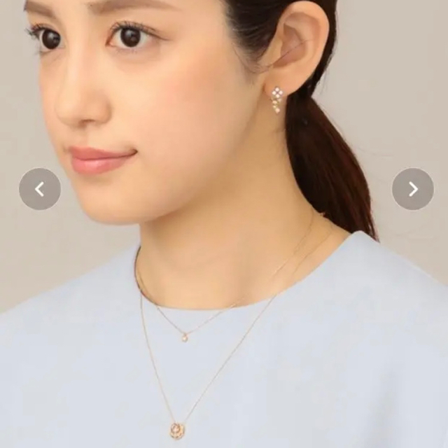 ノジェス K10 ダイヤモンド ネックレス 5way チャーム アレンジ 美品