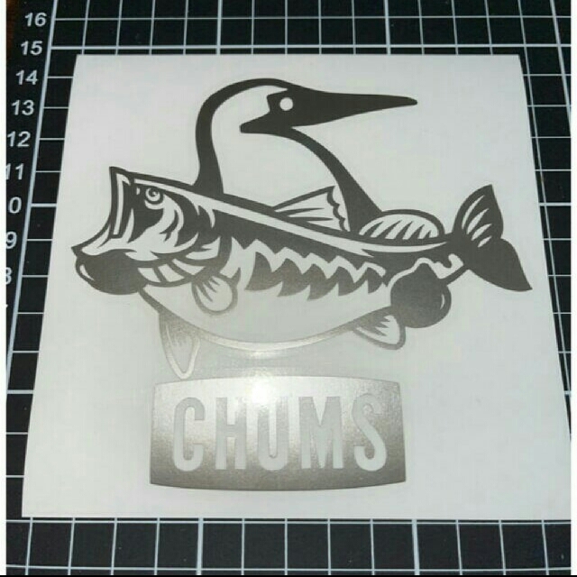 チャムス 魚 ステッカー 釣り 転写 17センチ 銀の通販 By ぴよぴよ S Shop ラクマ チャムス 魚 ステッカー 釣り 転写 17センチ 銀の通販 By ぴよぴよ S Shop ラクマ