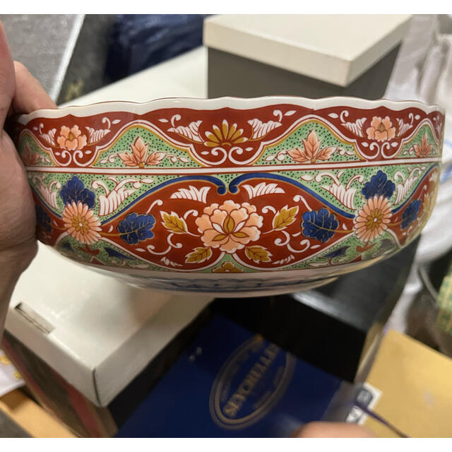 たち吉 - 美濃焼き 盛鉢 染錦花鳥 大鉢 京都の通販 by 断捨離 ...