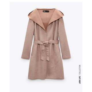 ザラ(ZARA)のZARA スエード風ジャケット コート(ロングコート)