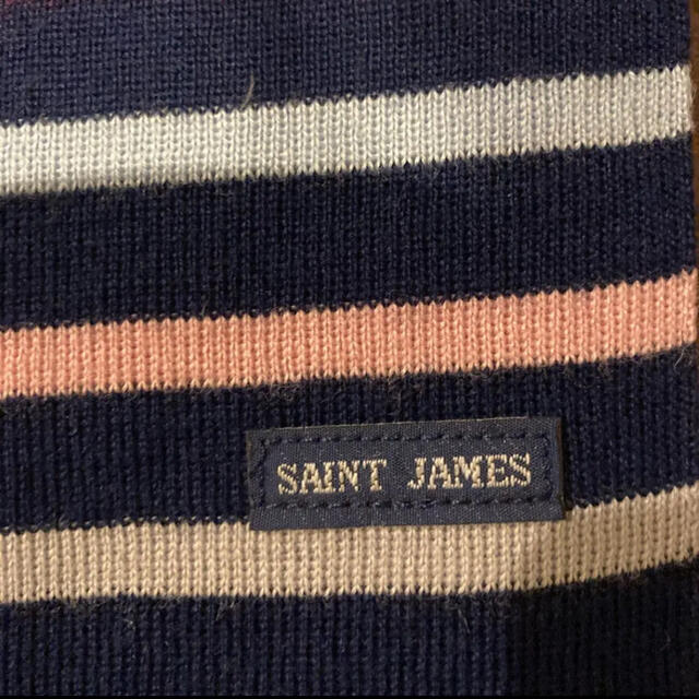 SAINT JAMES(セントジェームス)の美品　セントジェームスマフラー レディースのファッション小物(マフラー/ショール)の商品写真