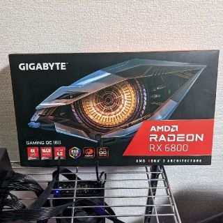 【中古】GIGABYTE Radeon RX6800(PCパーツ)