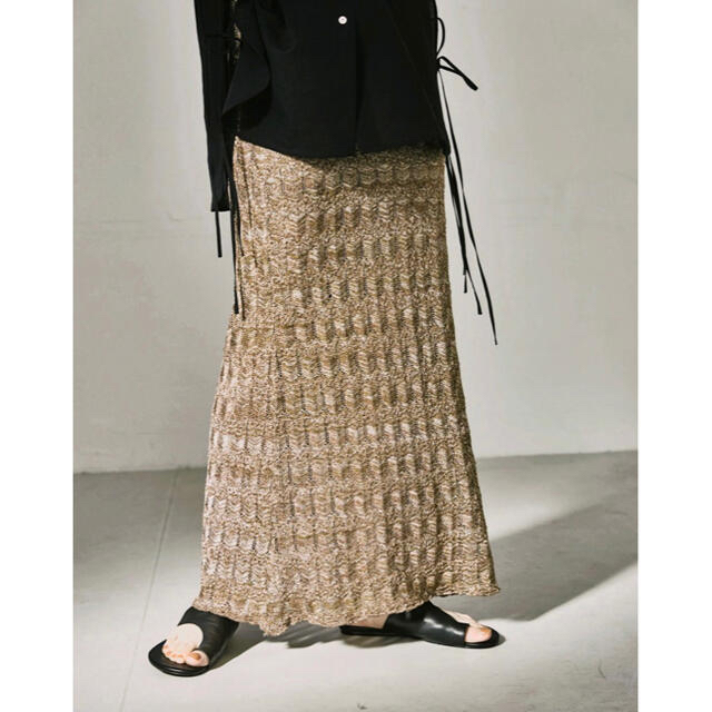 TODAYFUL(トゥデイフル)の【新品　タグ付】Lace Pencil Skirt　38 TODAYFUL レディースのスカート(ロングスカート)の商品写真