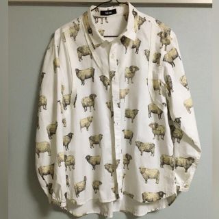 今年人気のブランド品や Ne-net ネネット ひつじの群れ スカート M