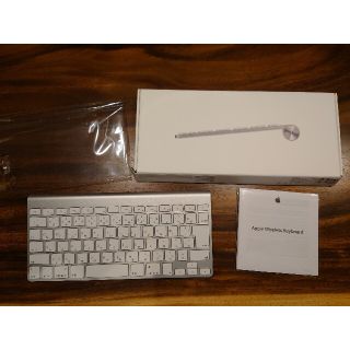 マック(Mac (Apple))のapple 純正 ワイヤレスキーボード MC184J/B A1314 JIS(PC周辺機器)