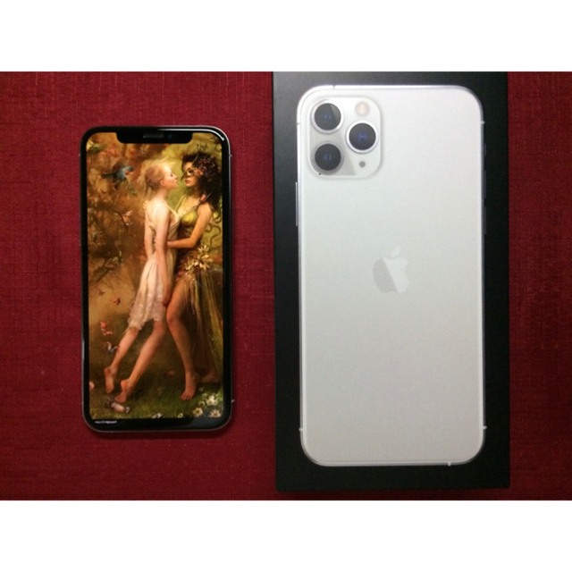 【ファッション通販】 Apple - 【美品】iPhone11 Pro 256GB シルバー  SIMフリー スマートフォン本体