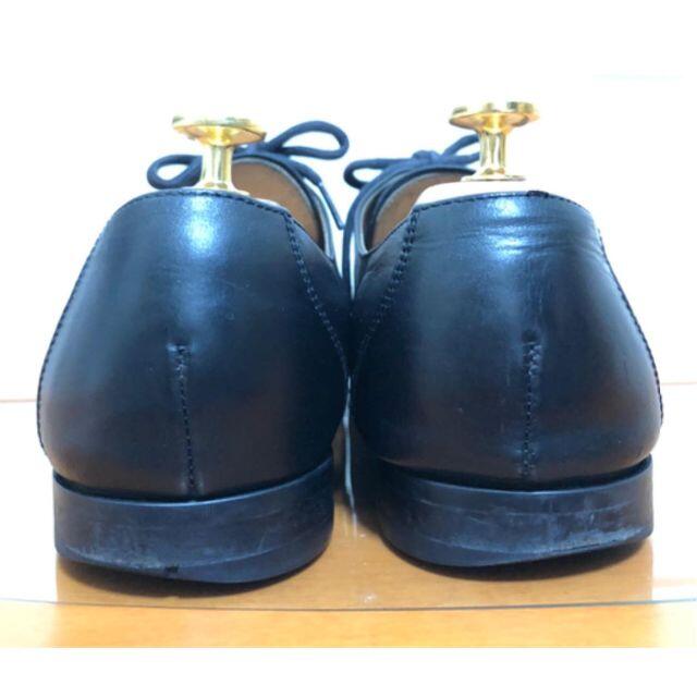 KOMPLEX(コンプレックス）25.5Uチップ　黒　 ビジネス　 革靴　通勤