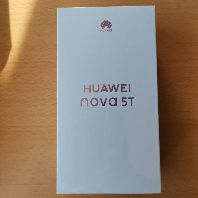 第一ネット nova 【専用出品】HUAWEI 5T 未開封新品 青と黒セット スマートフォン本体