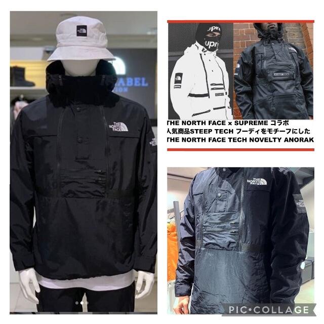 THE NORTH FACE(ザノースフェイス)のTHE NORTH FACE NEW TECH NOVELTY ANORAK L メンズのジャケット/アウター(マウンテンパーカー)の商品写真