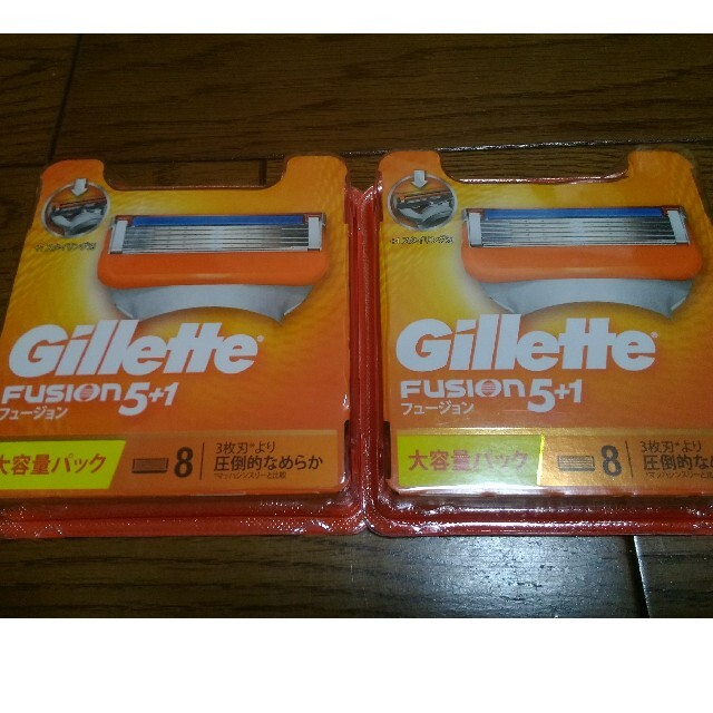 Gillette FUSION ジレットフュージョン　替刃 8個入り×6