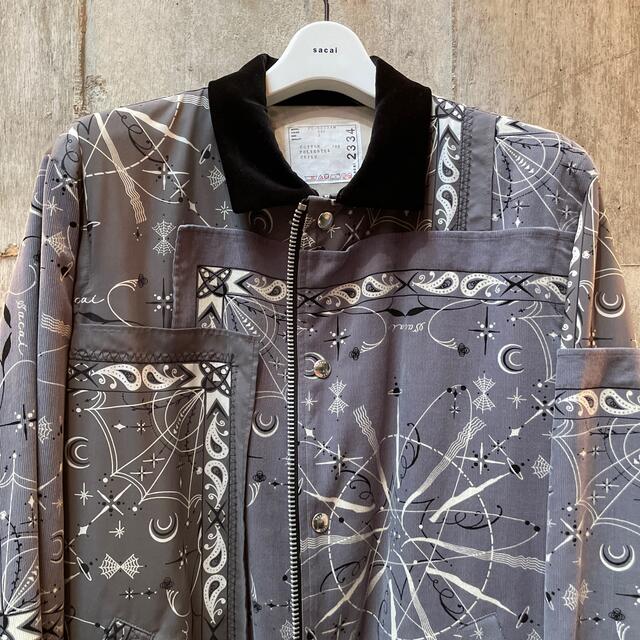 専用 sacai x DrWoo Bandana Print Shirt - ブルゾン