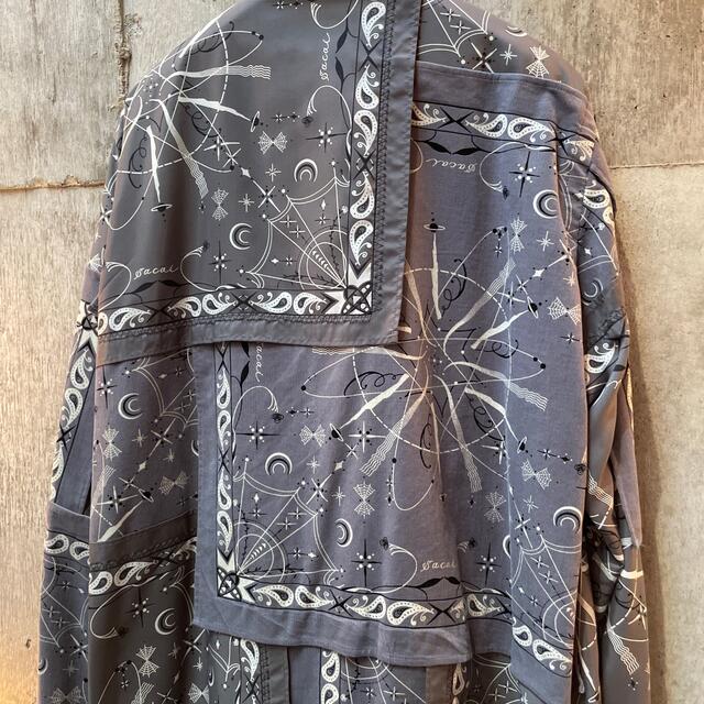 専用　sacai x DrWoo Bandana Print Shirt