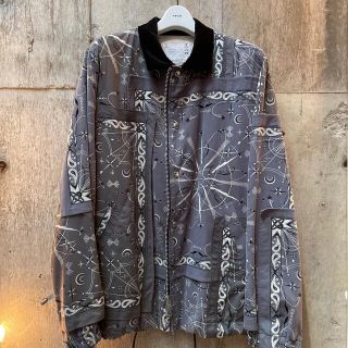 サカイ(sacai)の専用　sacai x DrWoo Bandana Print Shirt  (ブルゾン)