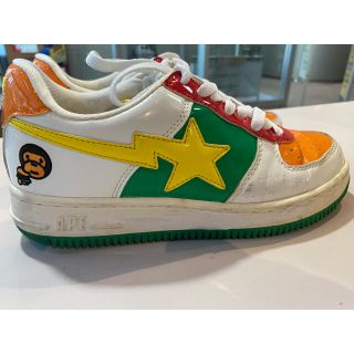 アベイシングエイプ(A BATHING APE)のAPE BAPESTA US7(スニーカー)