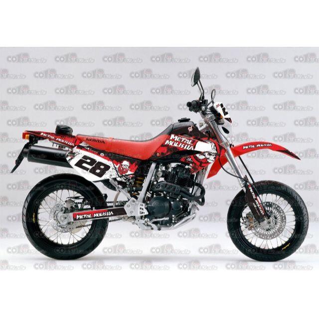 ホンダ(ホンダ)のXR250M 03-05 XR400M 05-06 デカール ステッカー 2 自動車/バイクのバイク(ステッカー)の商品写真