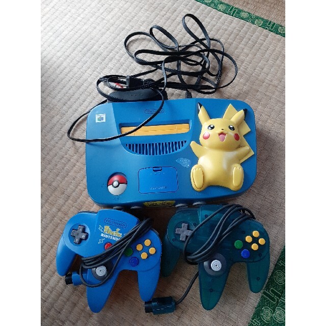 ニンテンドー64 ピカチュウ カセット セット - ゲームソフト/ゲーム機本体 ニンテンドー64 ピカチュウ カセット セット - ゲームソフト/ゲーム機本体