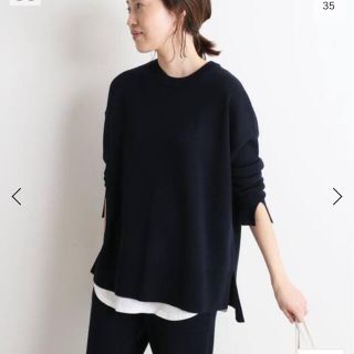 SLOBE IENA - ウォッシャブル スムースニットプルオーバー の通販