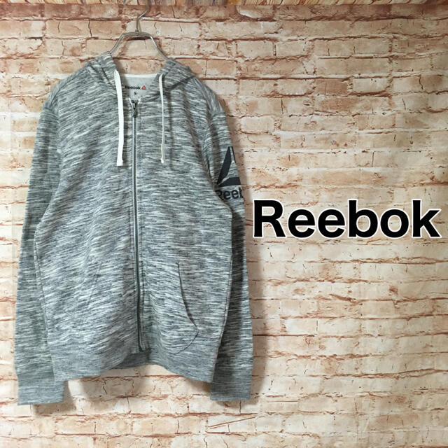 Reebok(リーボック)のリーボック Reebok フルジップパーカー ジャケット ロゴ スポーツウェア メンズのトップス(パーカー)の商品写真